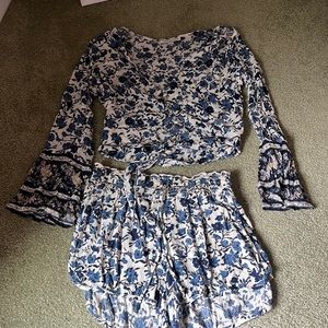 American Eagle Floral Shorts